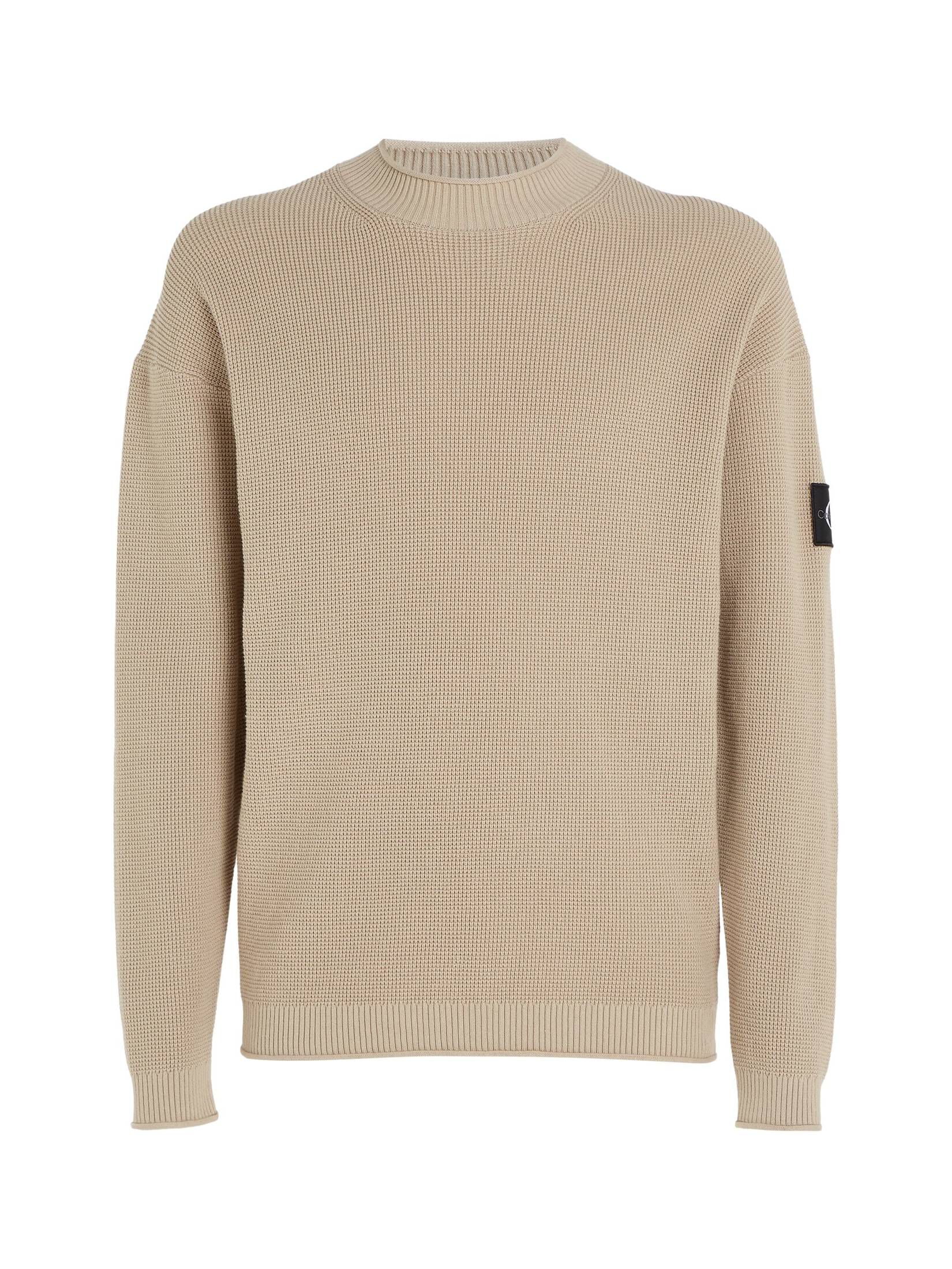 CALVIN KLEIN JEANS| Herren Strickpullover BADGE