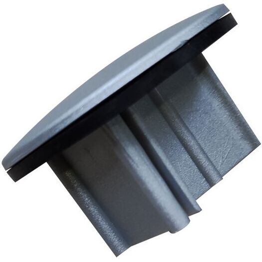 Bouchon plat pour main courante intérieure MALI en aluminium anodisé