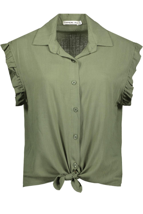 Typical Jill groene dames blouse