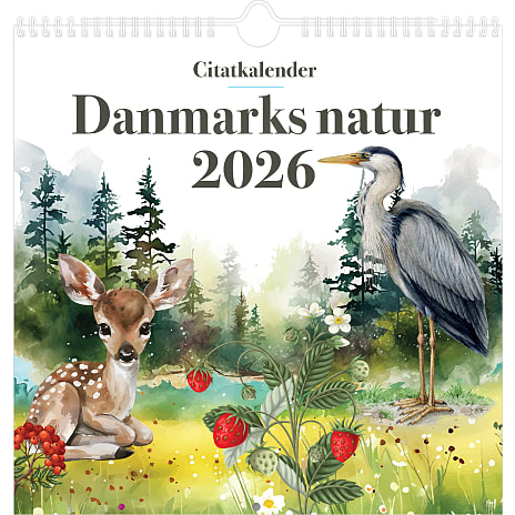 Kalender 2026 - Danmarks natur