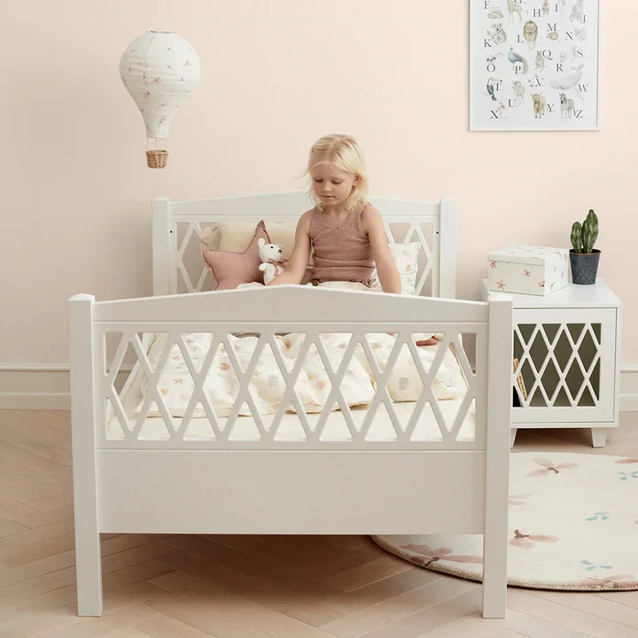 Cam Cam Copenhagen - Harlequin Nachttisch, weiss