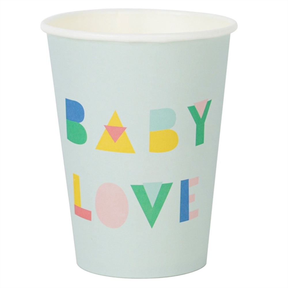Køb My Little Day Babyshower Mint Krus 8 stk
