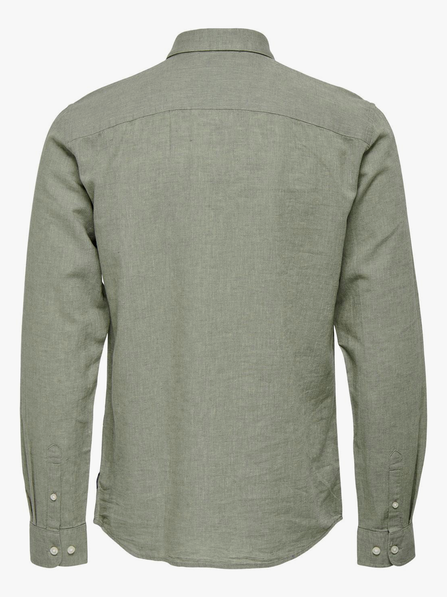 Caiden Long Sleeve Solid Linen Shirt