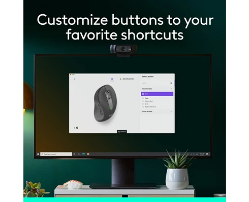 Logitech Signature M650 L Wireless Mouse - Graphite