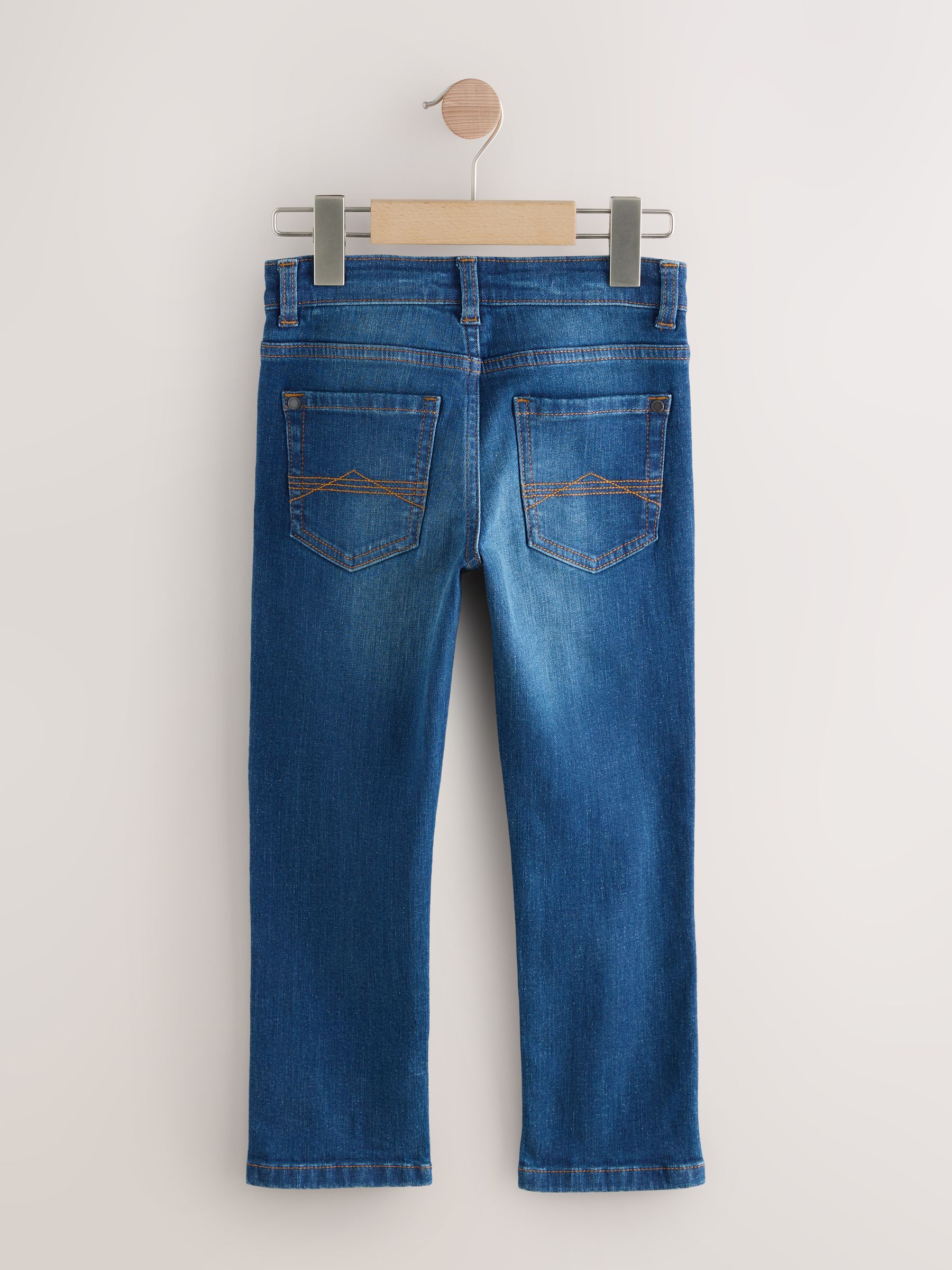 Blauw - Stretchjeans (3-17jr)