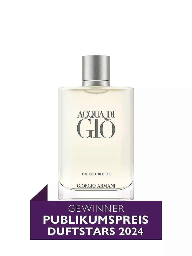 GIORGIO ARMANI Acqua di Giò Homme Eau de Toilette 200ml Nachfüllbar keine Farbe