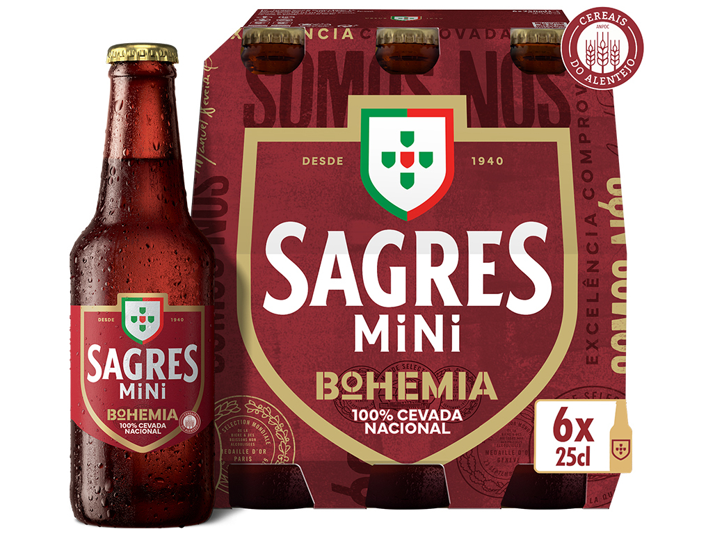 CERVEJA ESPECIAL BOHEMIA ORIGINAL MINI 6X0.25L