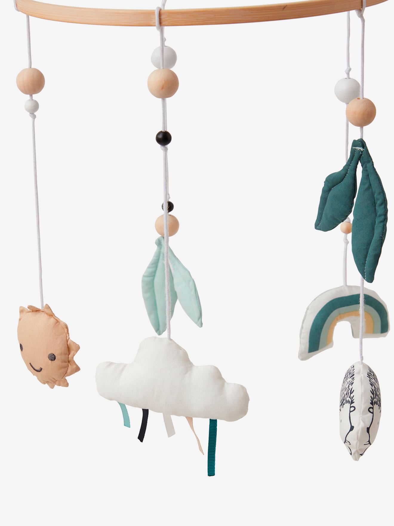 Estojo musical para celular BIO NATURE com brinquedos de algodão orgânico* 0
