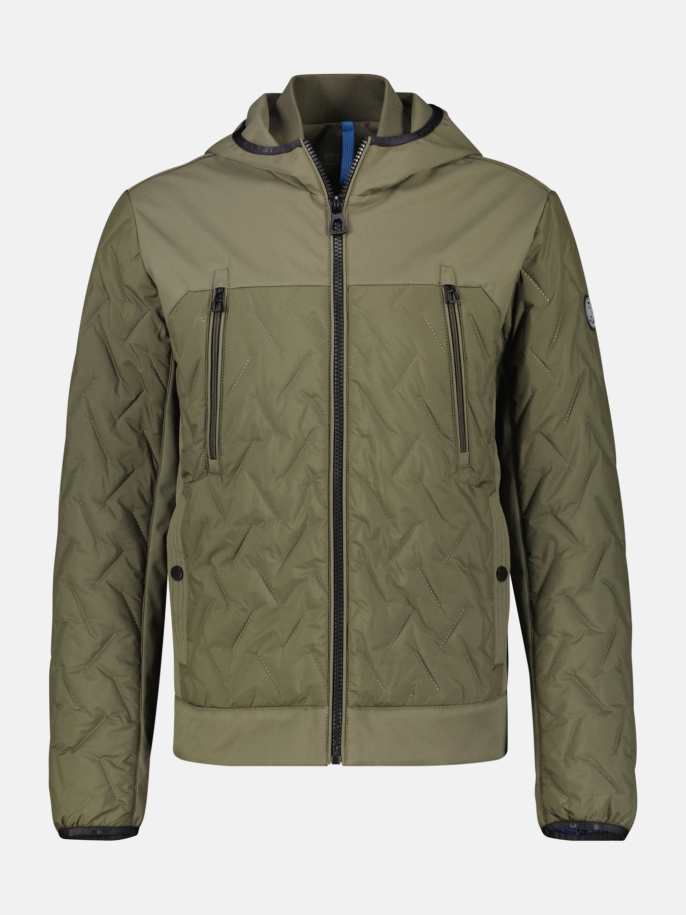 Herren Steppjacke mit Kapuze