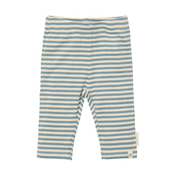 Little Dutch Stripe Broekje - Stone Blue