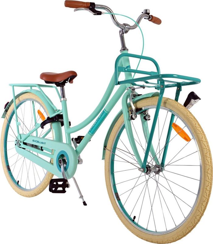 Volare - Excellent - Meisjesfiets - Mintgroen - Staal