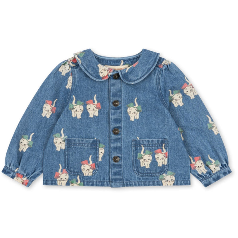 Køb Konges Sløjd Bow Kitty Denim Magot Krave Jakke GOTS