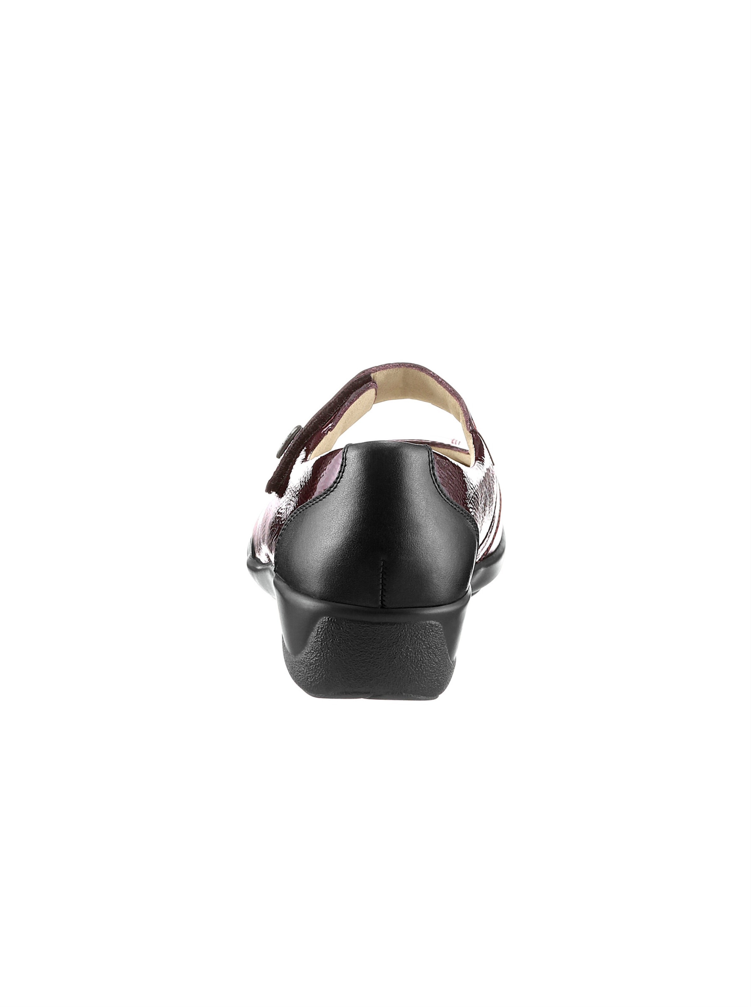 Hallux Soft by Goldkrone Ballerina in schwarz-bordeaux