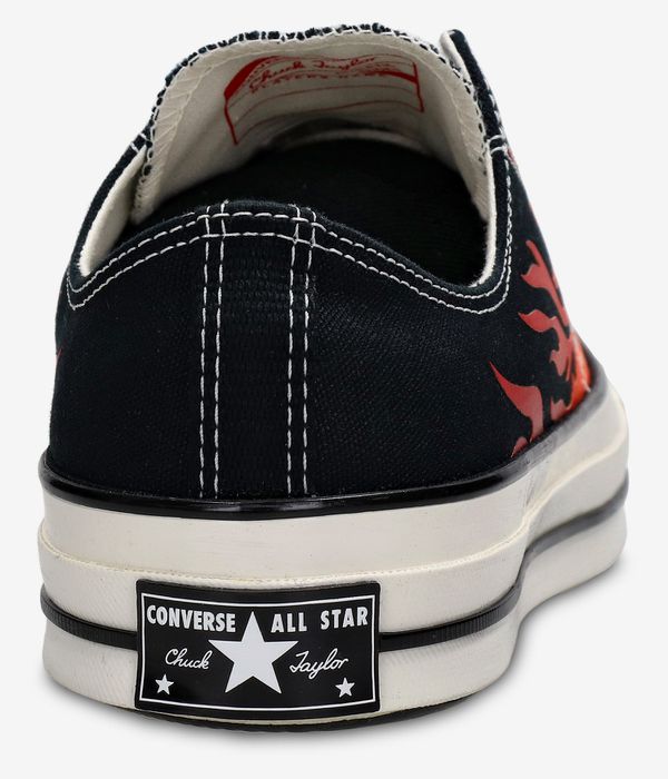 Converse Chuck 70 Archive Schuh (black enamel red eget)