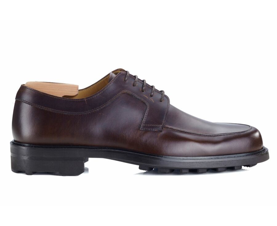 Derbies homme Chocolat semelle gomme - HUDSON GOMME COUNTRY