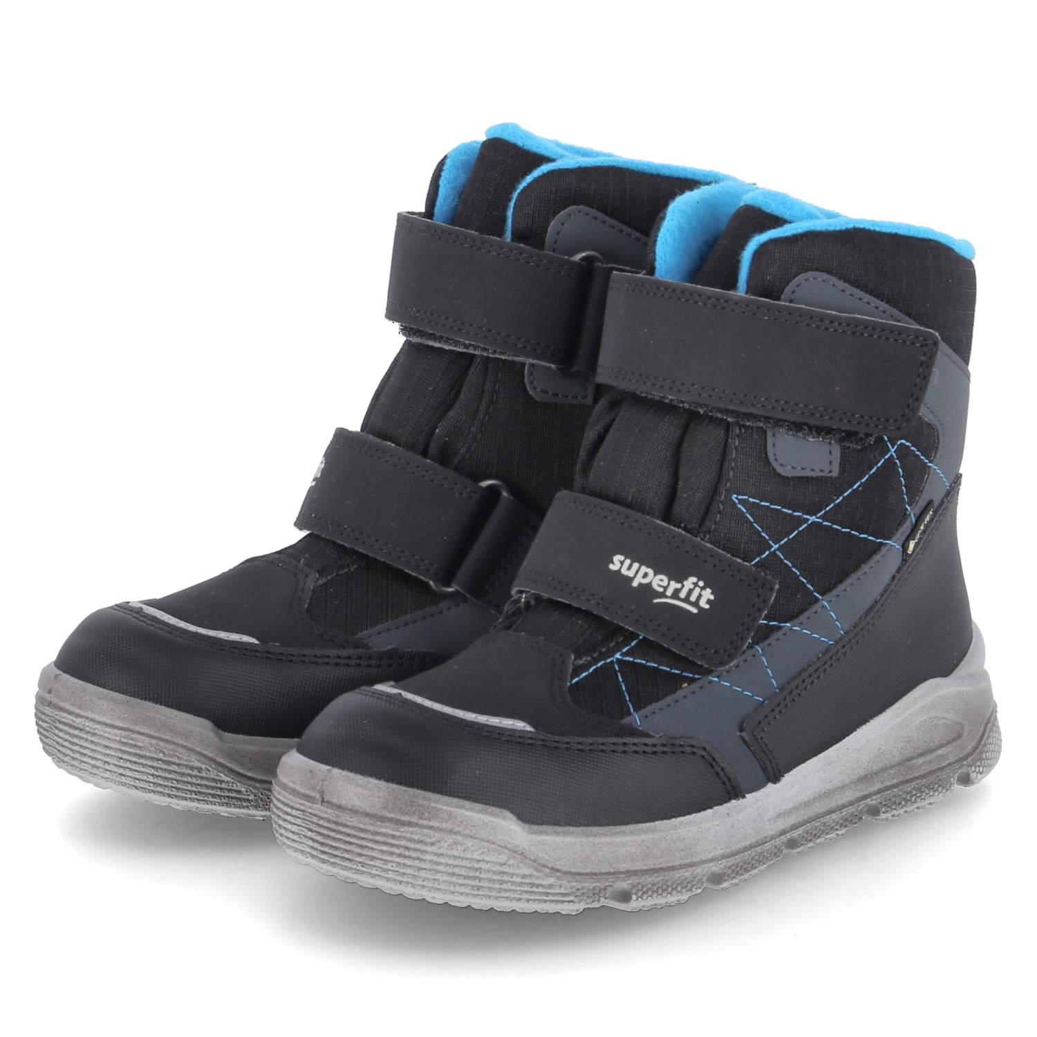 Superfit Winterstiefeletten MARS - schwarz/türkis