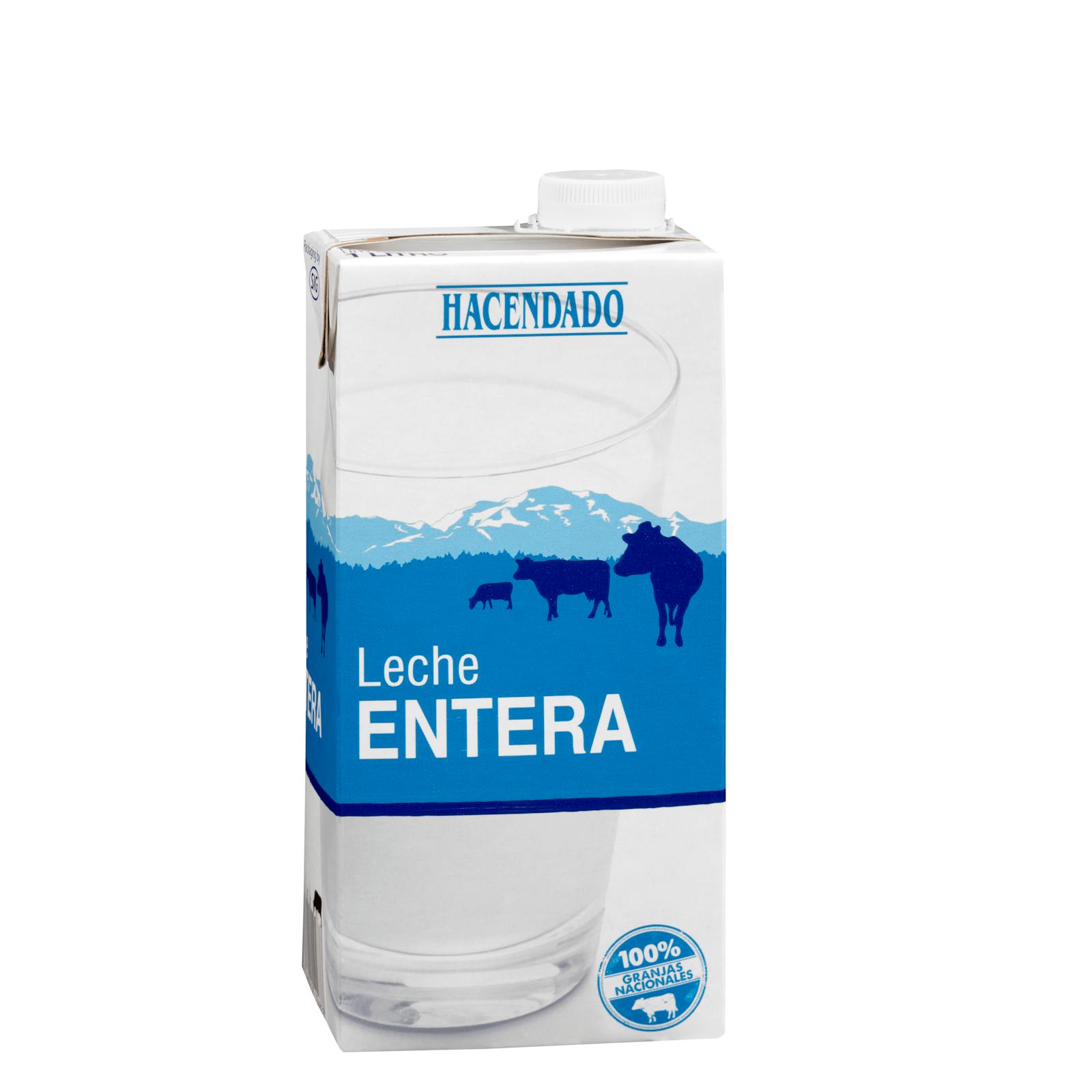 Lait entier Hacendado