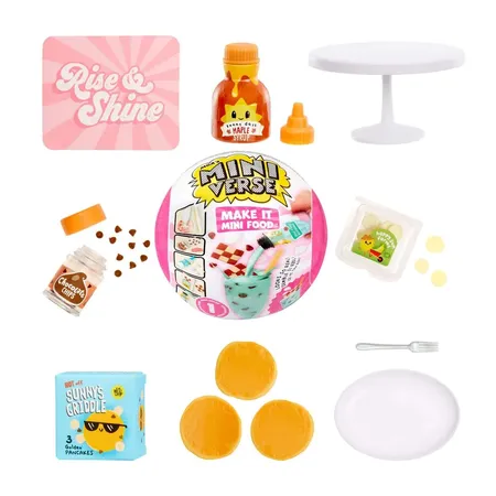 MGA Entertainment Miniverse - Make It Mini Food Diner Series 1 Minis, sortiert