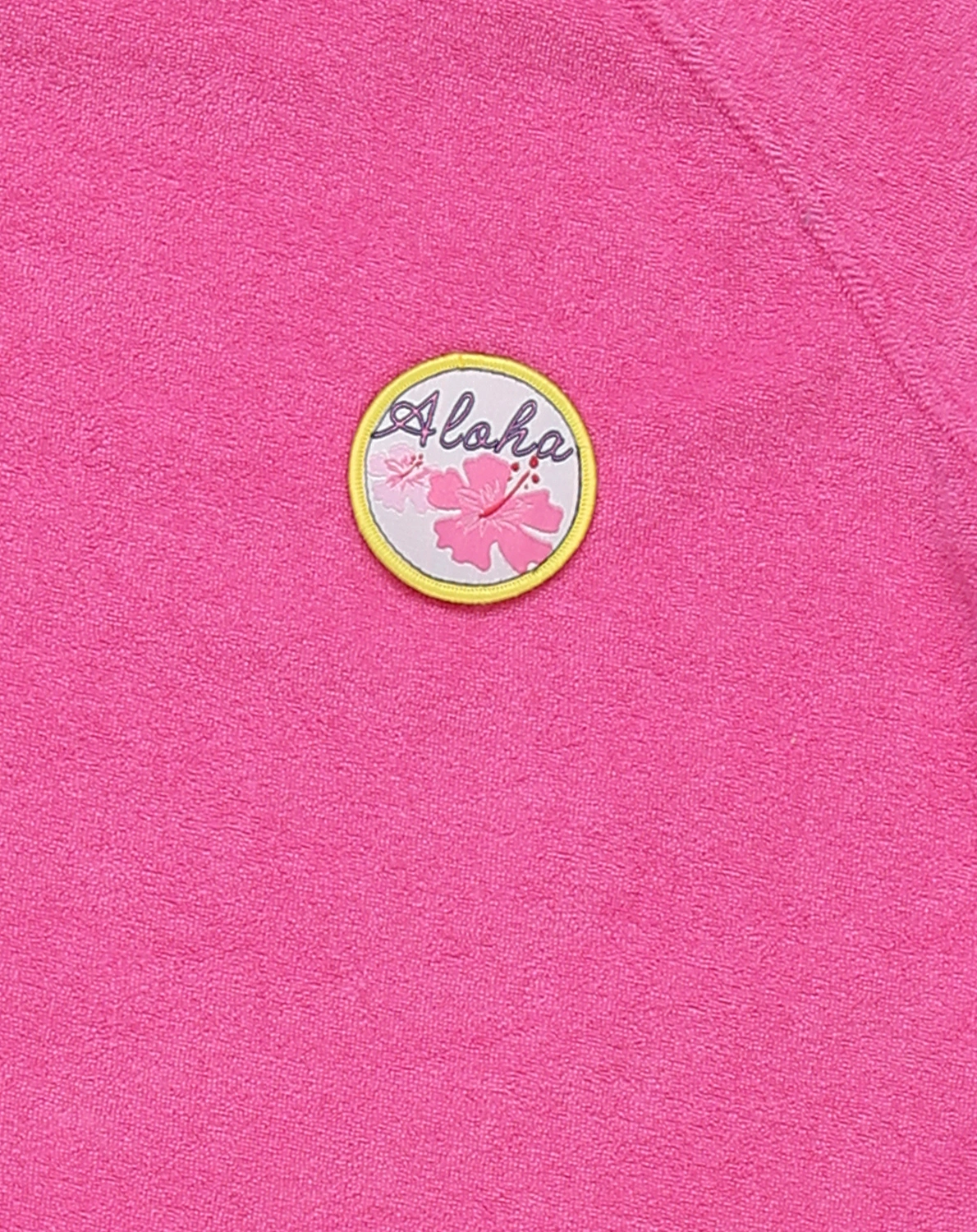 Frottee-T-Shirt ALOHA mit Shorts in pink