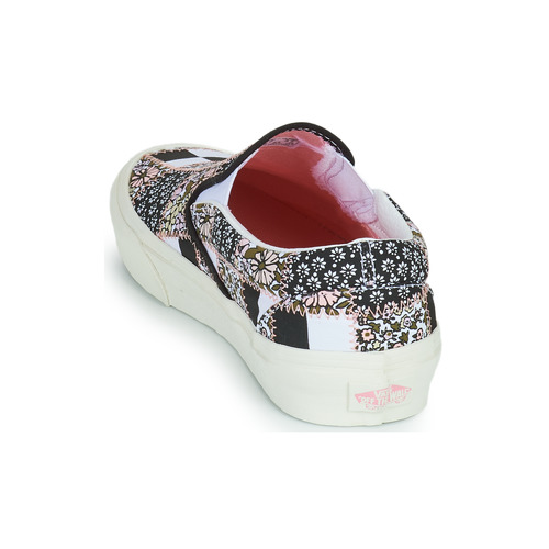 Vans - Classic Slip-On - Noir / Blanc / Rose