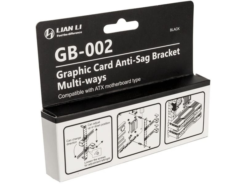Lian Li GB-002 Grafikkartenhalter Minimalistische Halterung für Grafikkarten