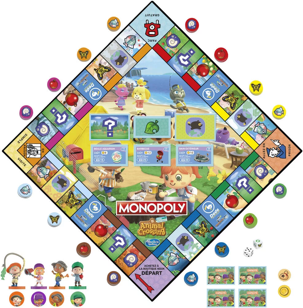 ANIMAL CROSSING - MONOPOLY