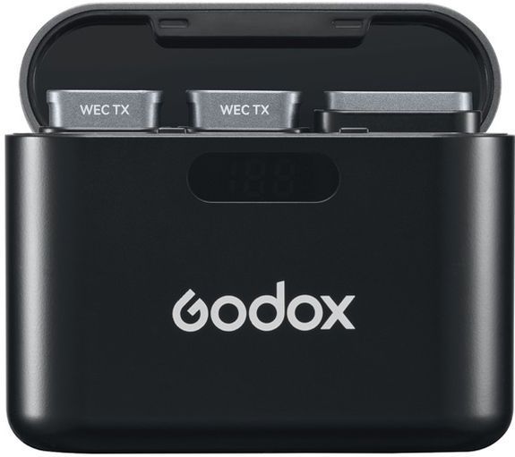 Godox - WEC - Draadloos Microfoonsysteem - 2 x Zender, 1 x Ontvanger