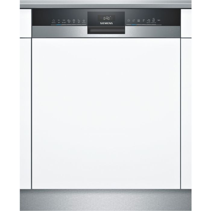 Siemens teilintegrierter Geschirrspüler iQ300 SN53HS41TE Edelstahl