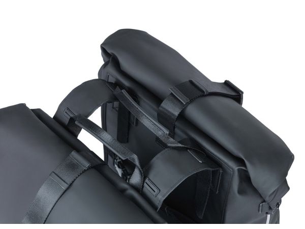 Basil SoHo Nordlight Sidetaskesæt, 2 x 20L