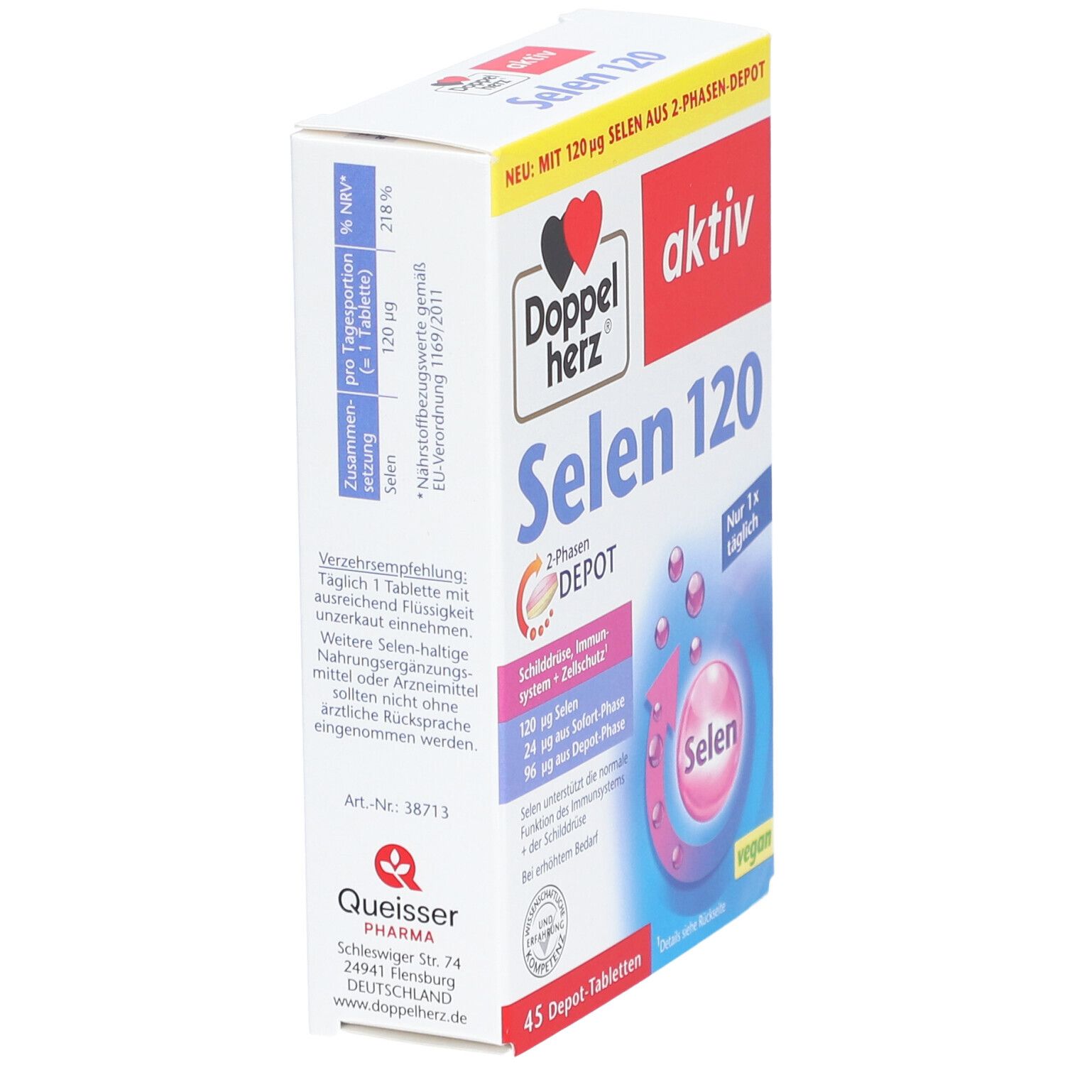 Doppelherz® Selen 120 2-Phasen Depot Tabletten