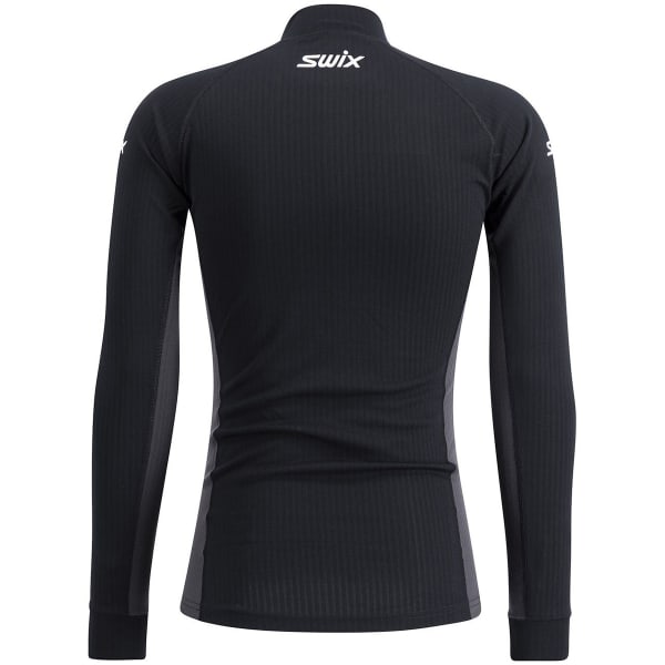 T-shirt ski de fond SWIX RACEX CLASSIC HALF ZIP M BLACK/PHANTOM