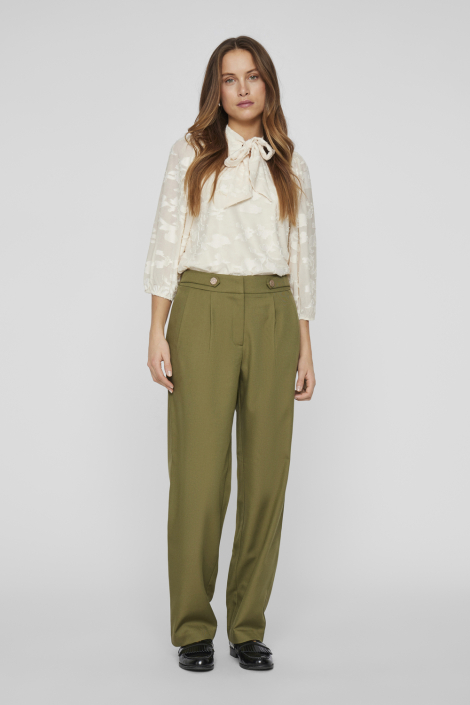 Vila groene dames broek