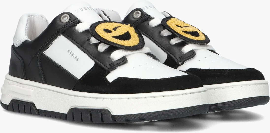 NUBIKK zwarte nubikk lage sneakers basket court jr