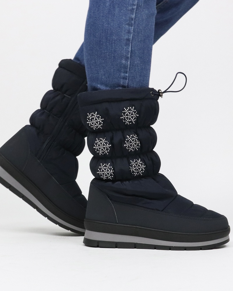 Snow Fun Snowboots  - blauw