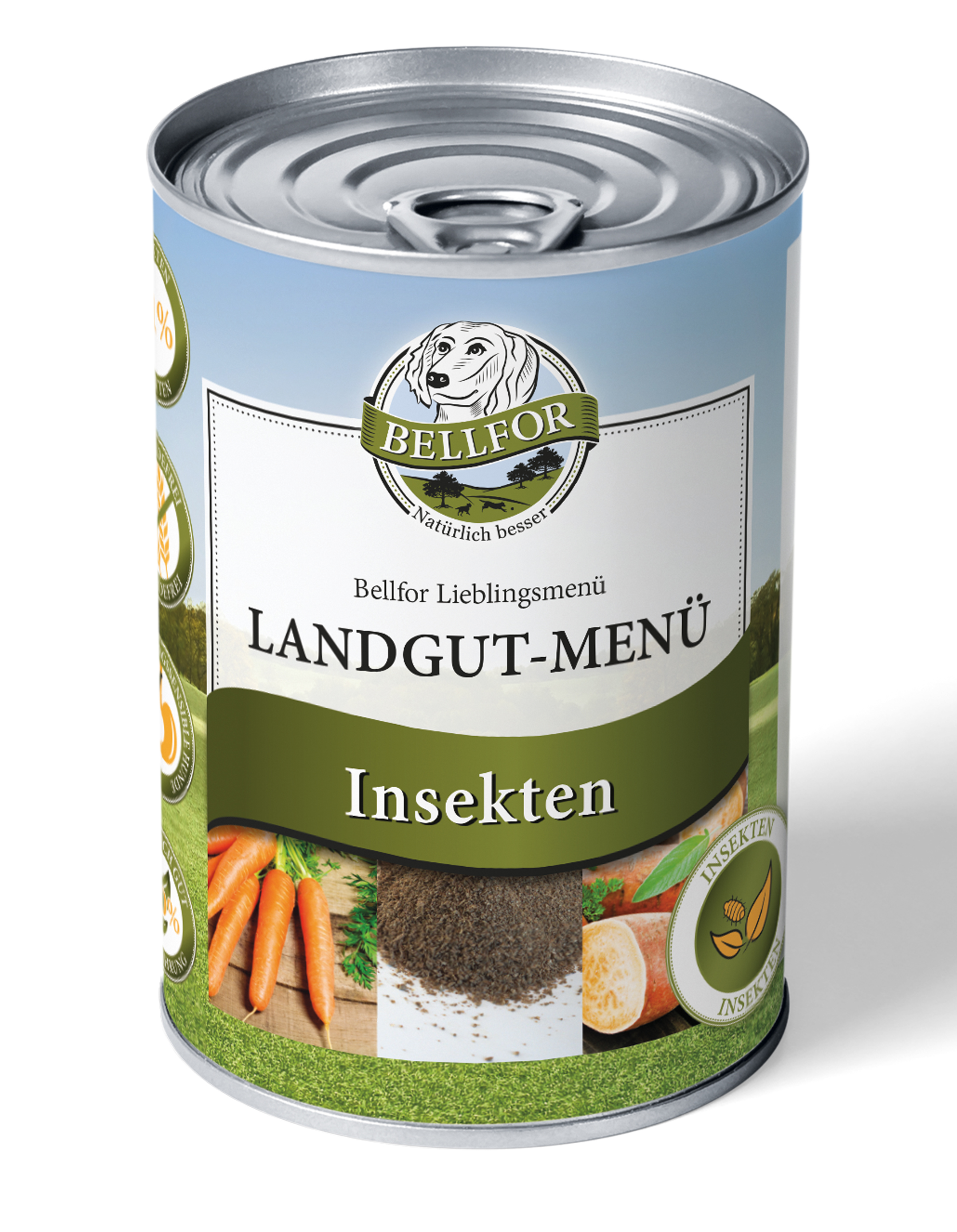 Hypoallergénique kit économique no. 10 - menu de fermier 2x 6x400g + poudre pour renforcer les reins 80g