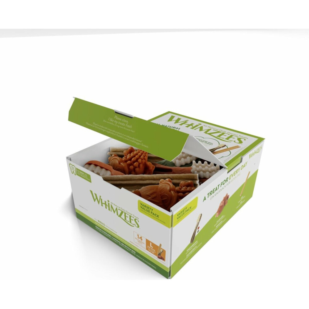 Whimzees Variety Voordeelverpakking Large14 stuks