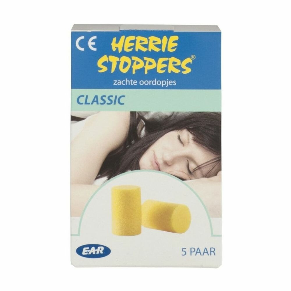 4x Herriestoppers Oordopjes 5 paar
