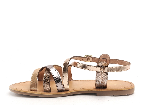 Les tropeziennes nu pieds plats femme hapaxgum f or