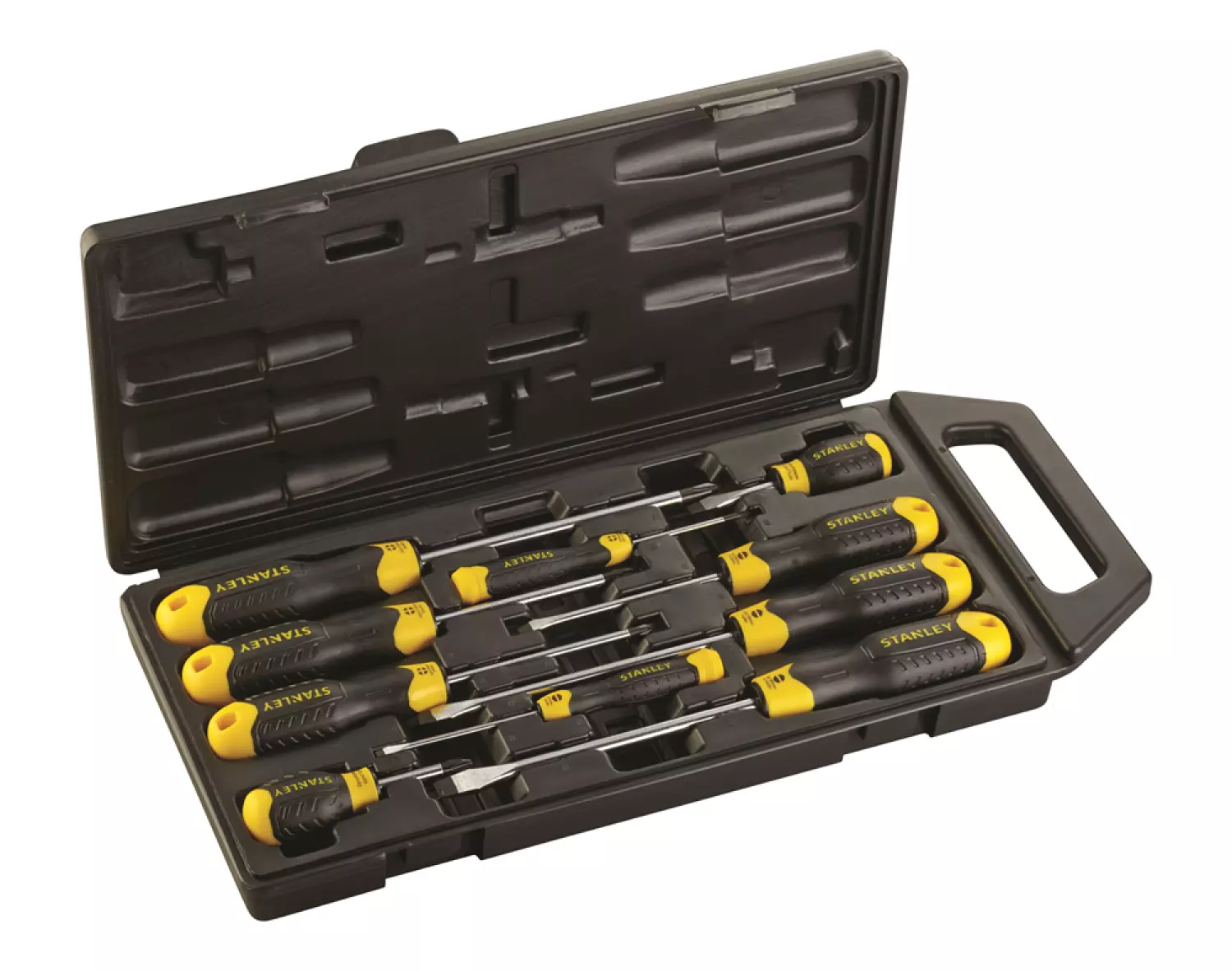 Stanley 2-65-005 10-delige Cushiongrip Schroevendraaierset - PH/S