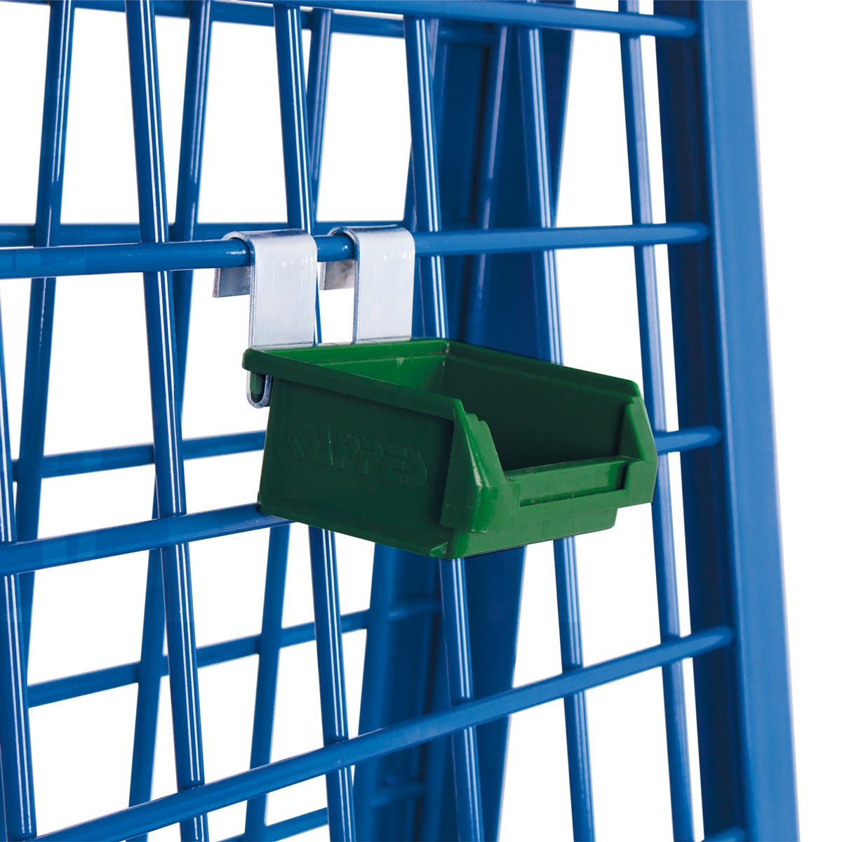 VARIOfit materiaalbox, groen 105x85x45mm voor werkstukwagen