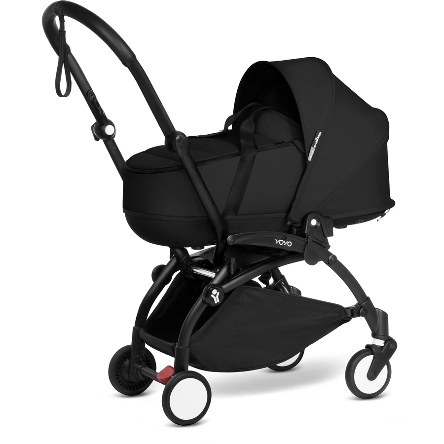 BABYZEN Kinderwagen YOYO2 0+ Black mit Liegewanne Black