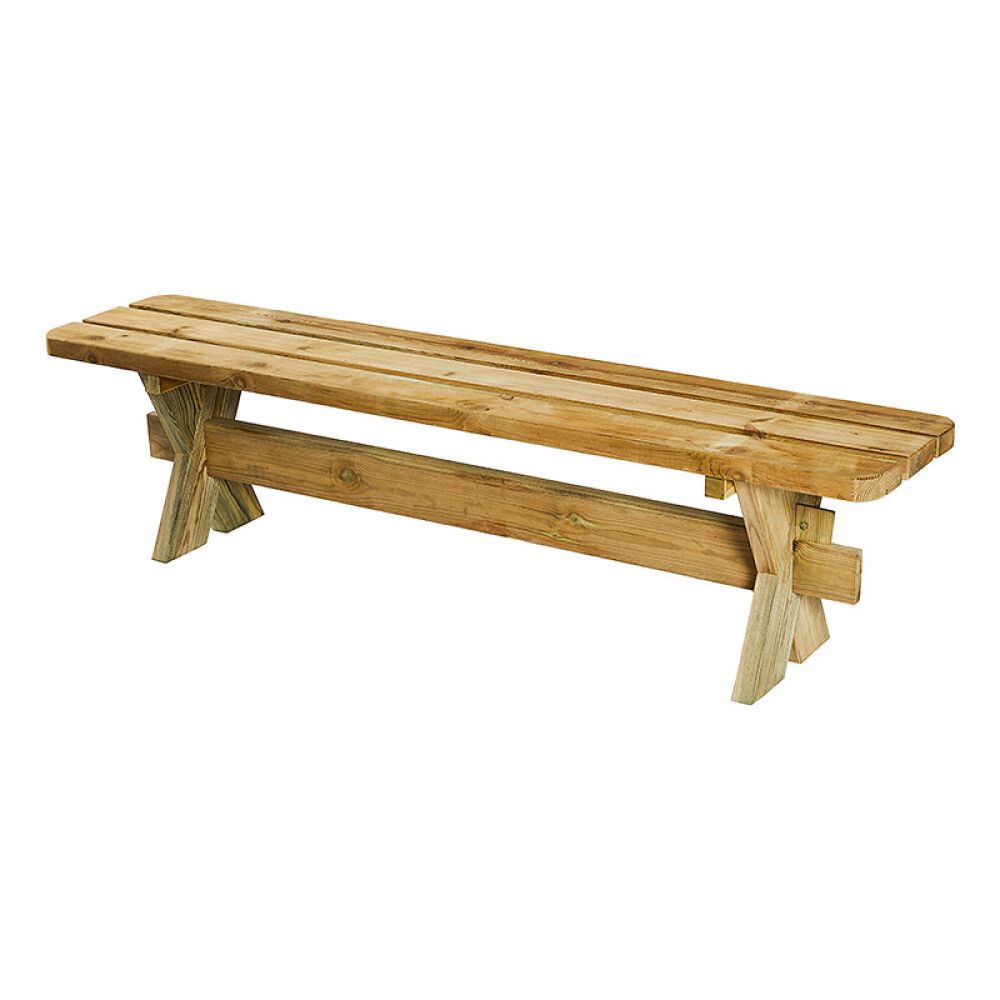 BENK HORTUS AUTENTISK TRYKKIMPREGNERT 177X48CM