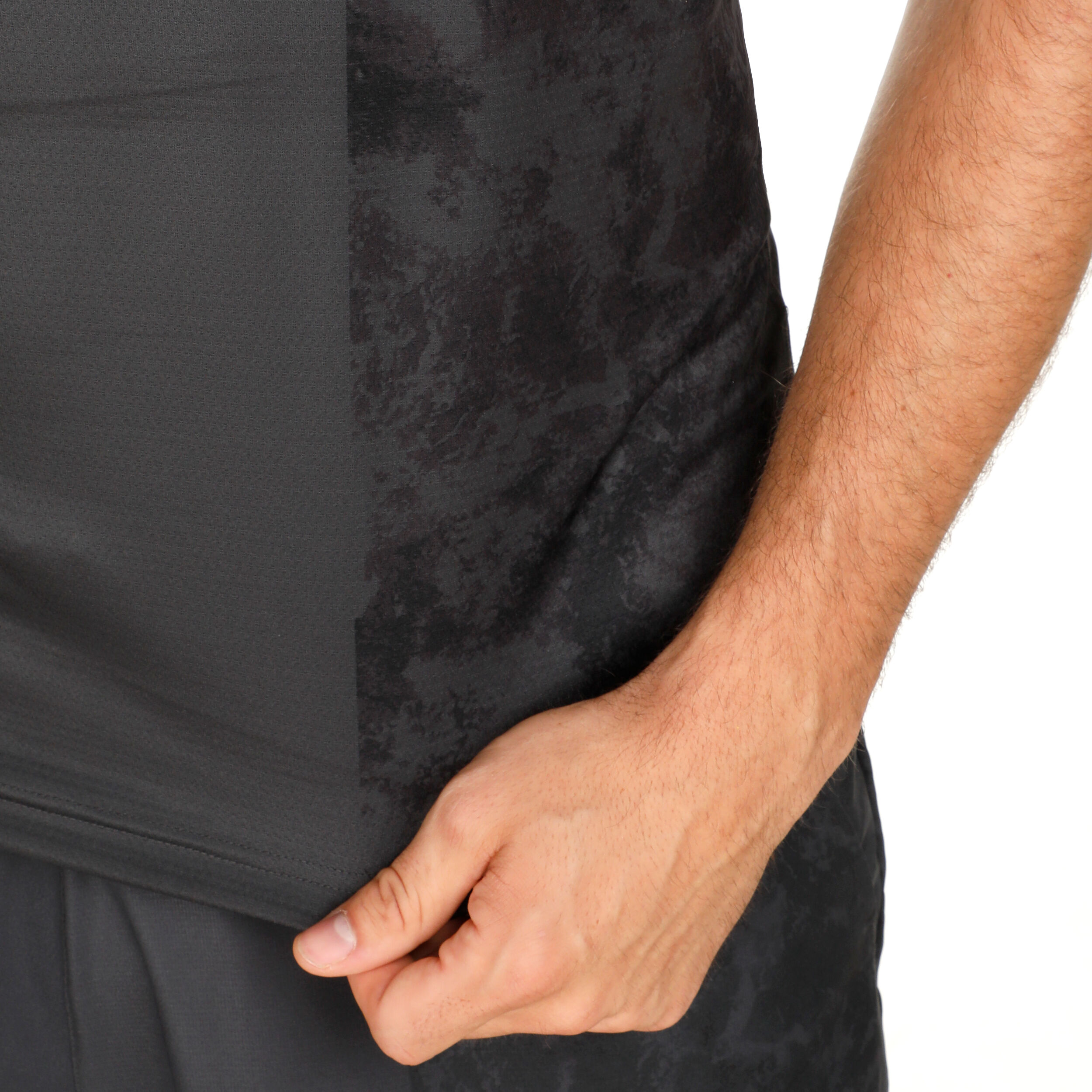adidas Paris Freelift Polo Hommes - Gris Foncé