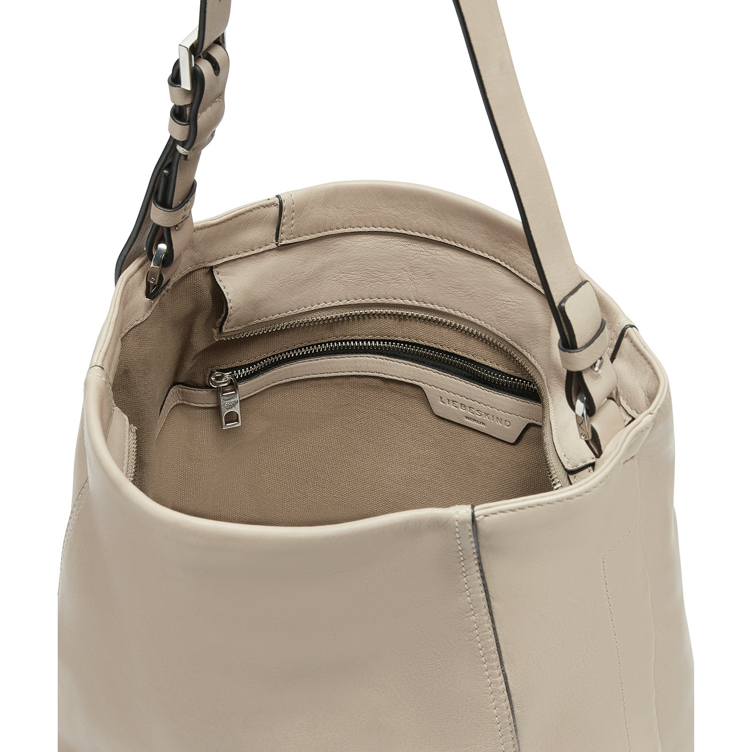 Liebeskind Chudy Sheep Natural Hobo M stone