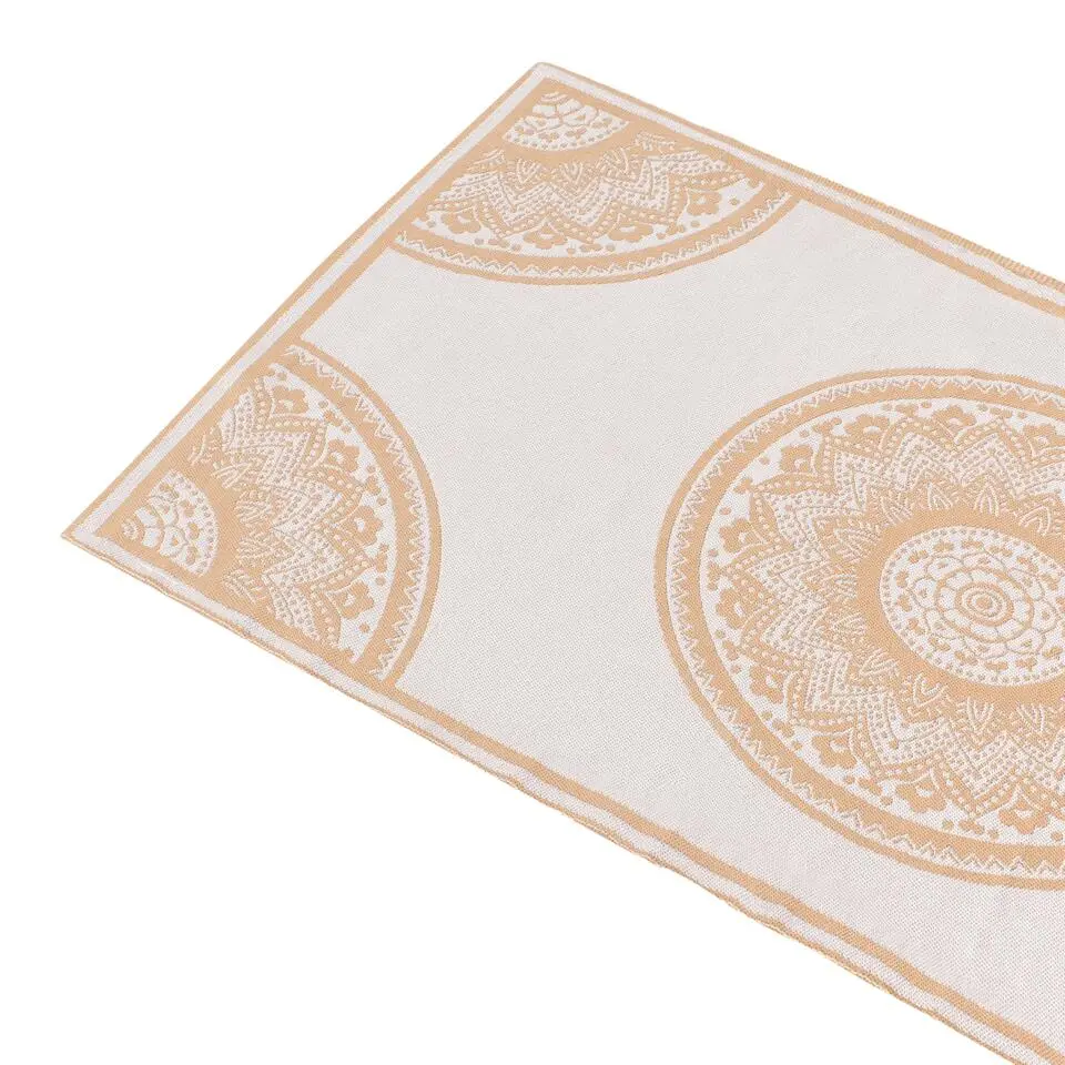 HUBLI - Tuintapijt - Beige - 80 x 150 cm - Polypropyleen