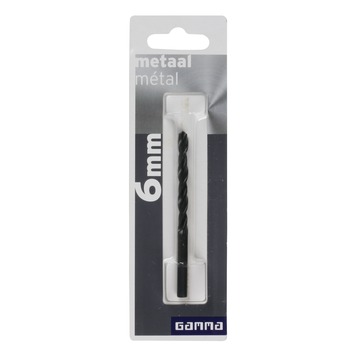 GAMMA metaalboor rond Ø 6 mm