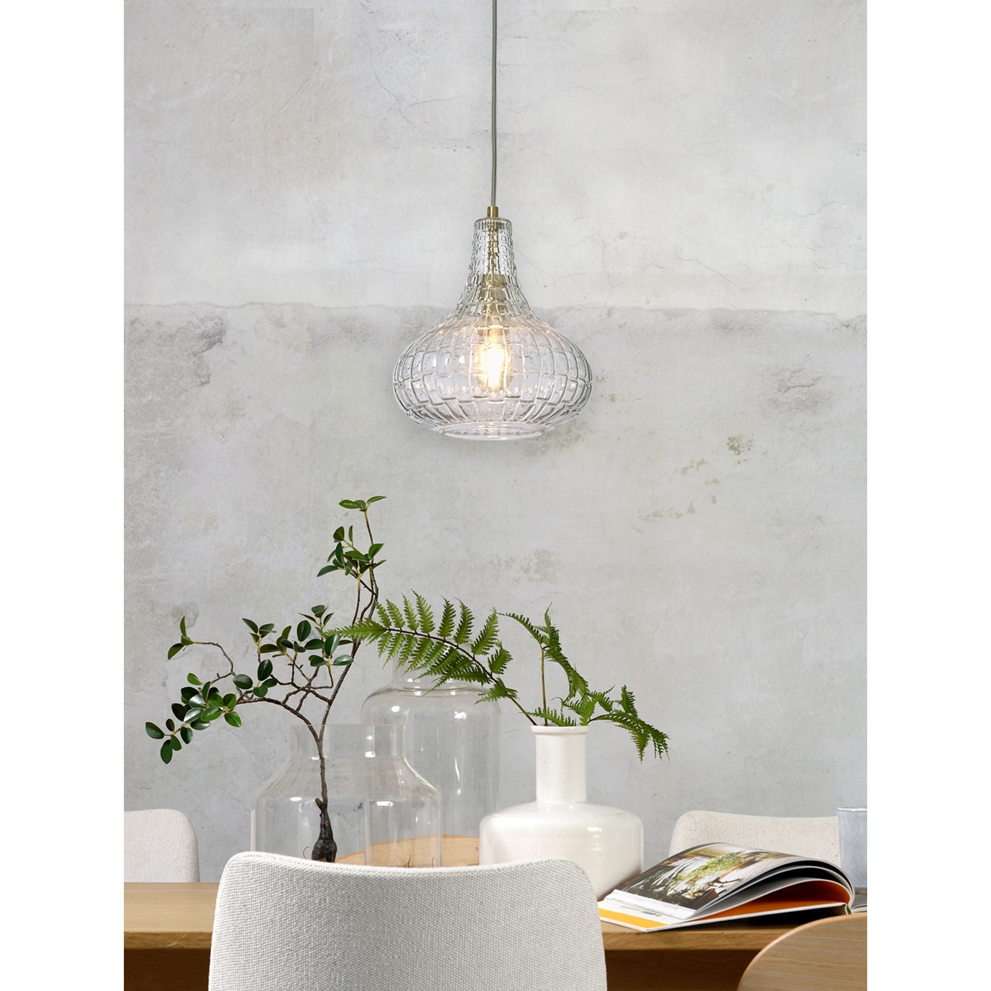 it's about RoMi Hanglamp Venice - Helder - 24x24x28cm