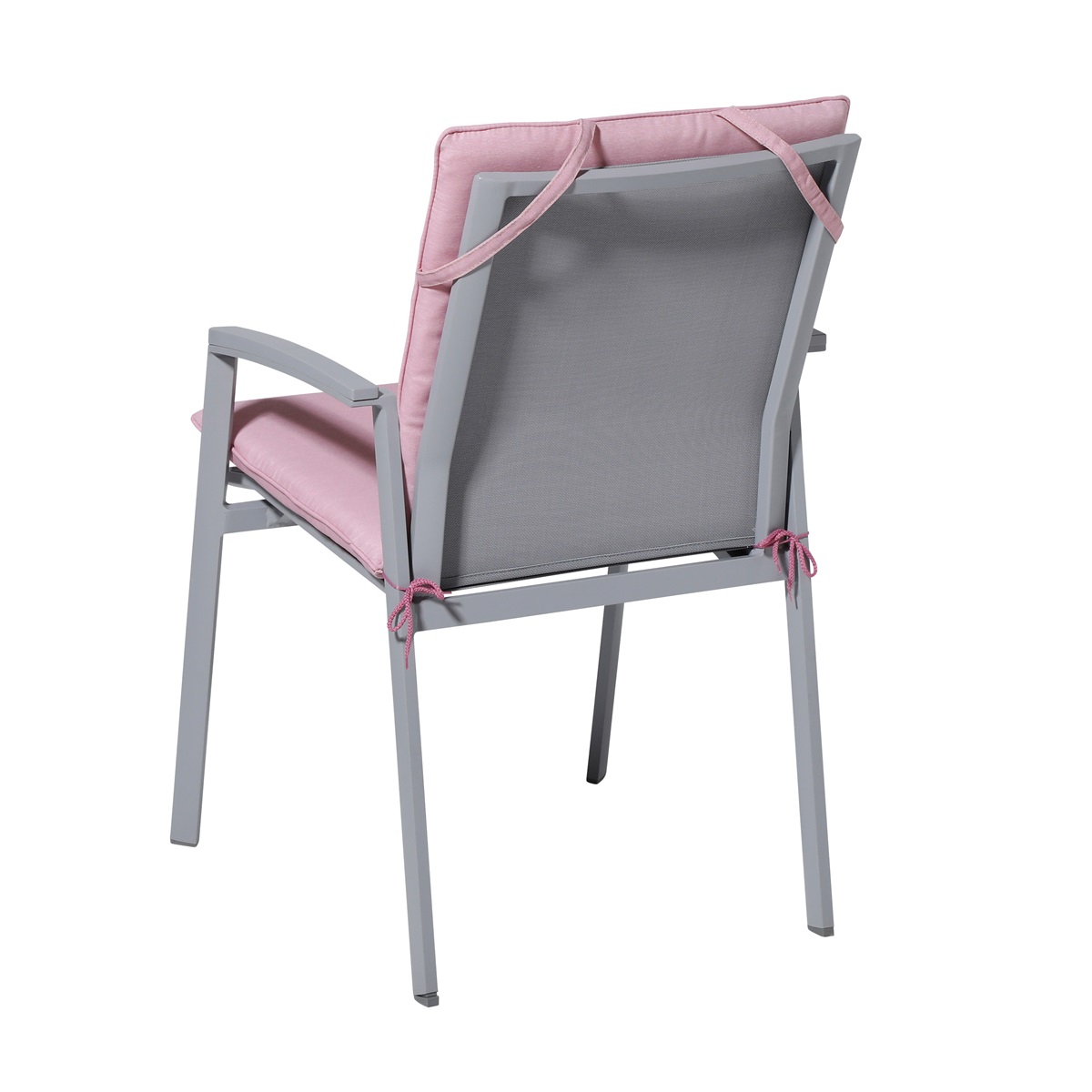 Madison Panama soft pink Stapelstoelkussen - Set van 4