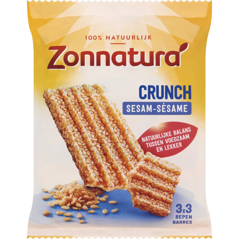 Zonnatura Crunch sesam repen