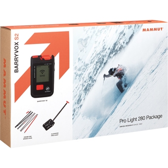 Mammut Barryvox S2 Pro Light 280 Package: Barryvox S2   Alugator Pro Light   Probe 280 LVS-Set (LVS-Gerät   Sonde   Schaufel)